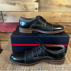 Chaps‎ Black Oxford Style Shoes Size 10